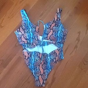 Snakeskin Swimsuit